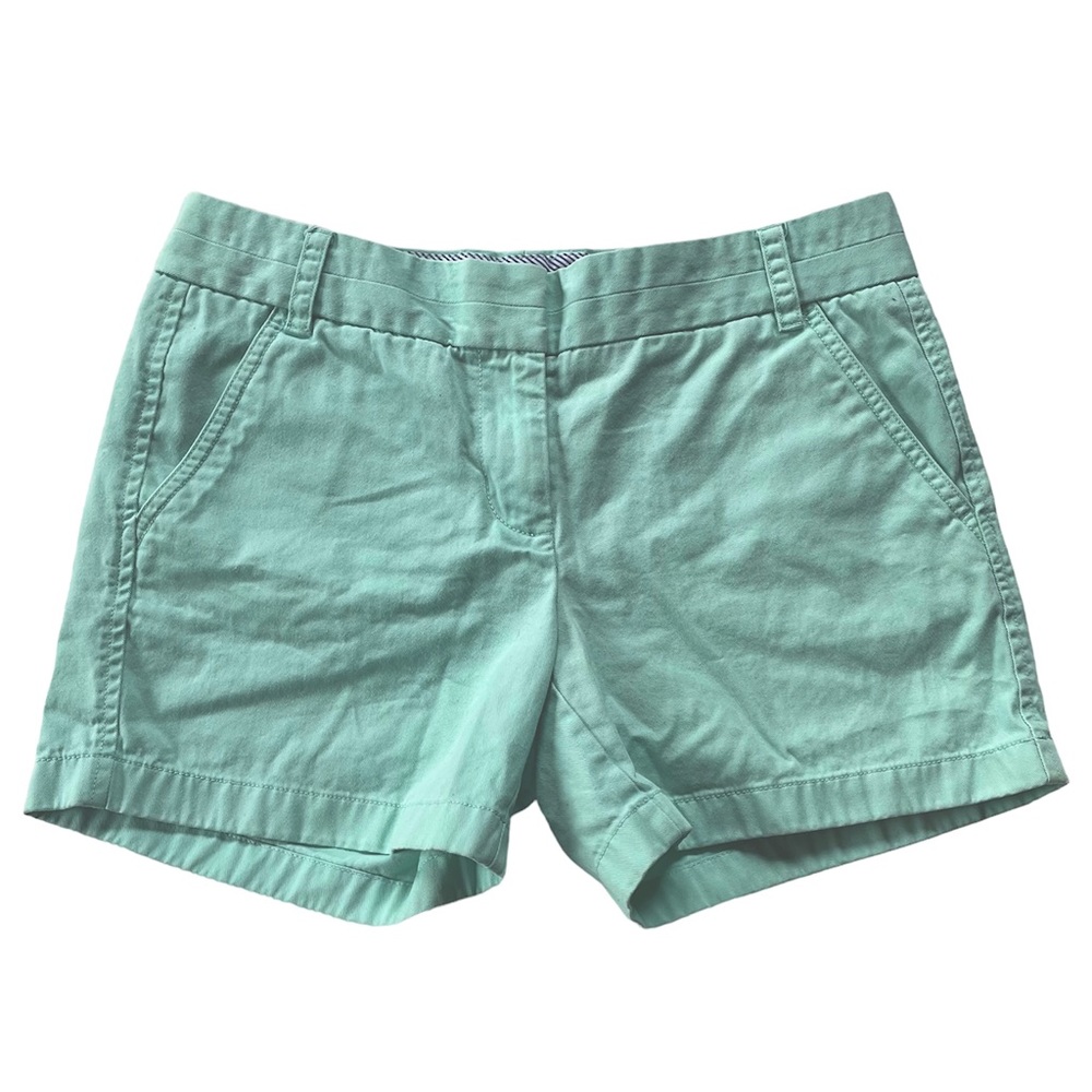 J.Crew Mint Green Chino Shorts Women’s Size 4